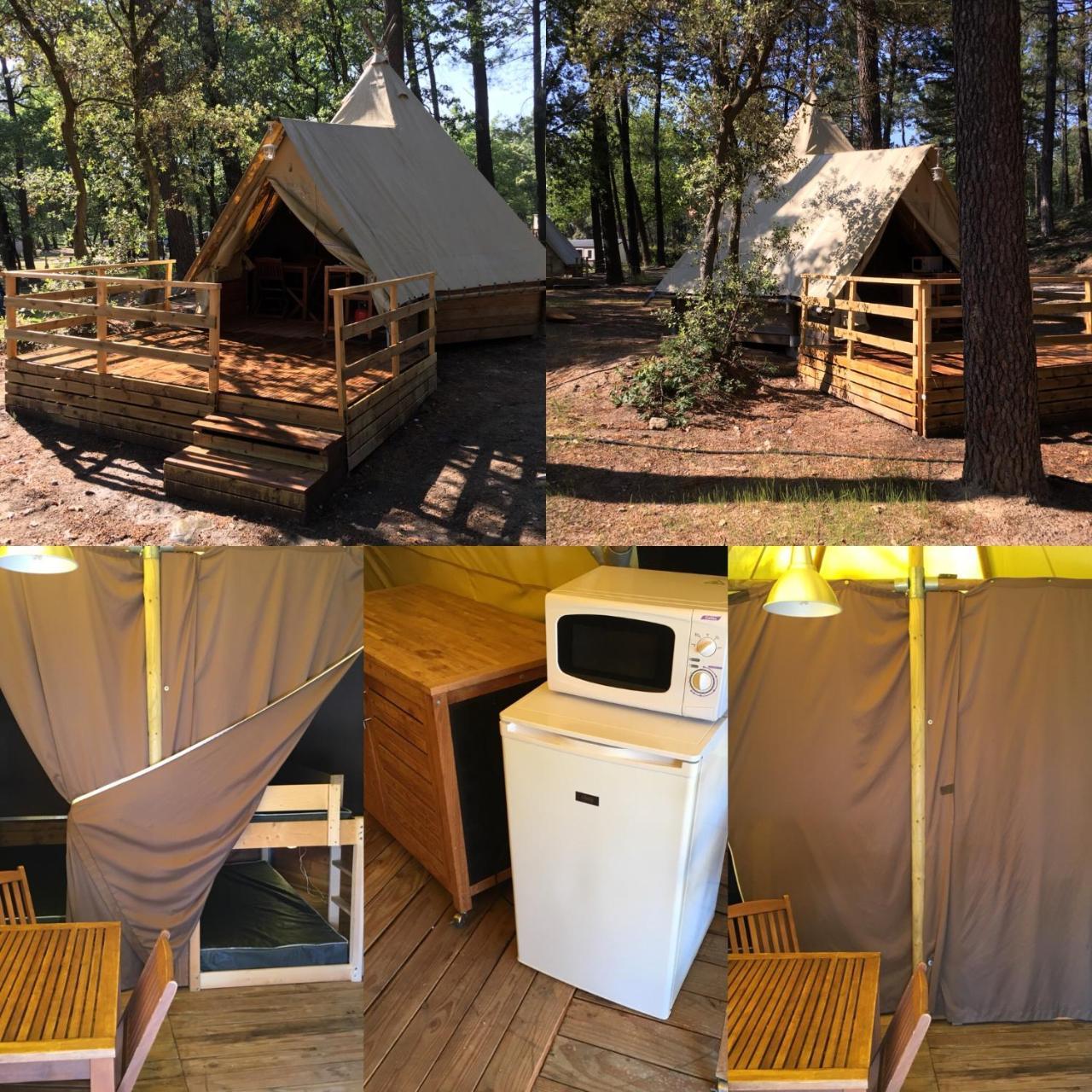 Camping La Simioune En Provence Bollène Kültér fotó