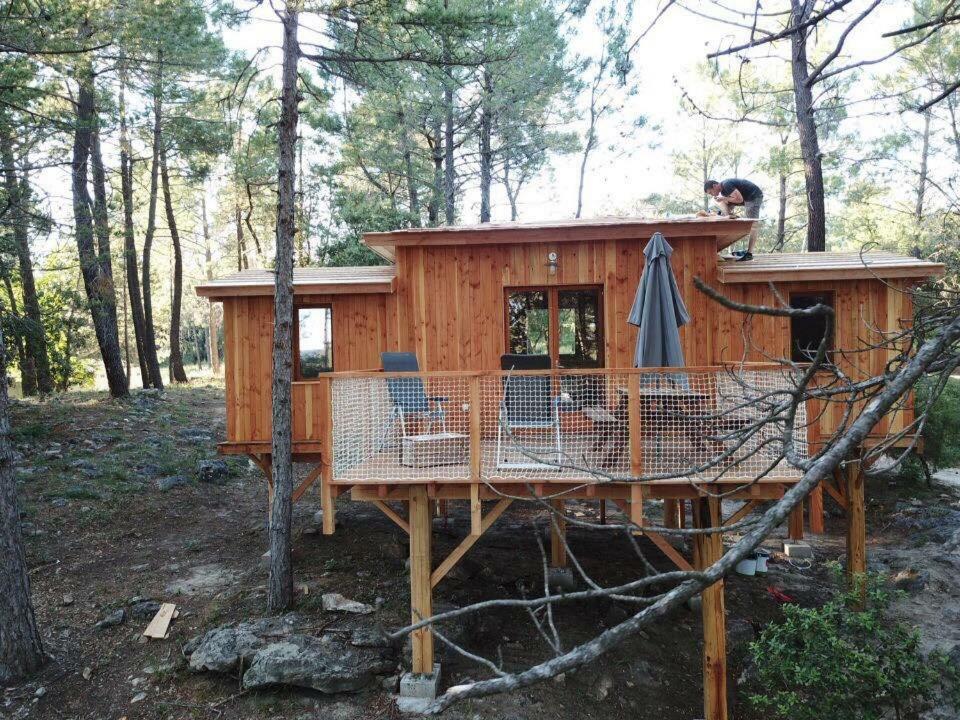 Camping La Simioune En Provence Bollène Kültér fotó